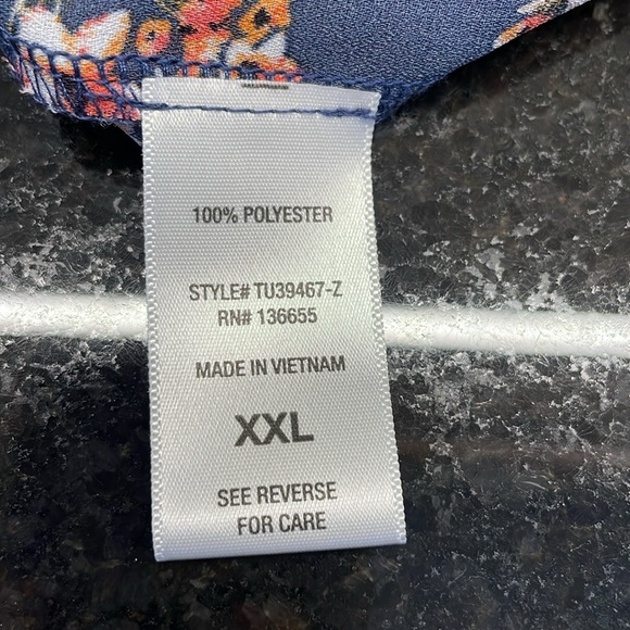 West K tie front blouse - Picture 4 of 4